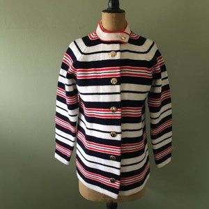 vintage hand full fashioned striped sweater